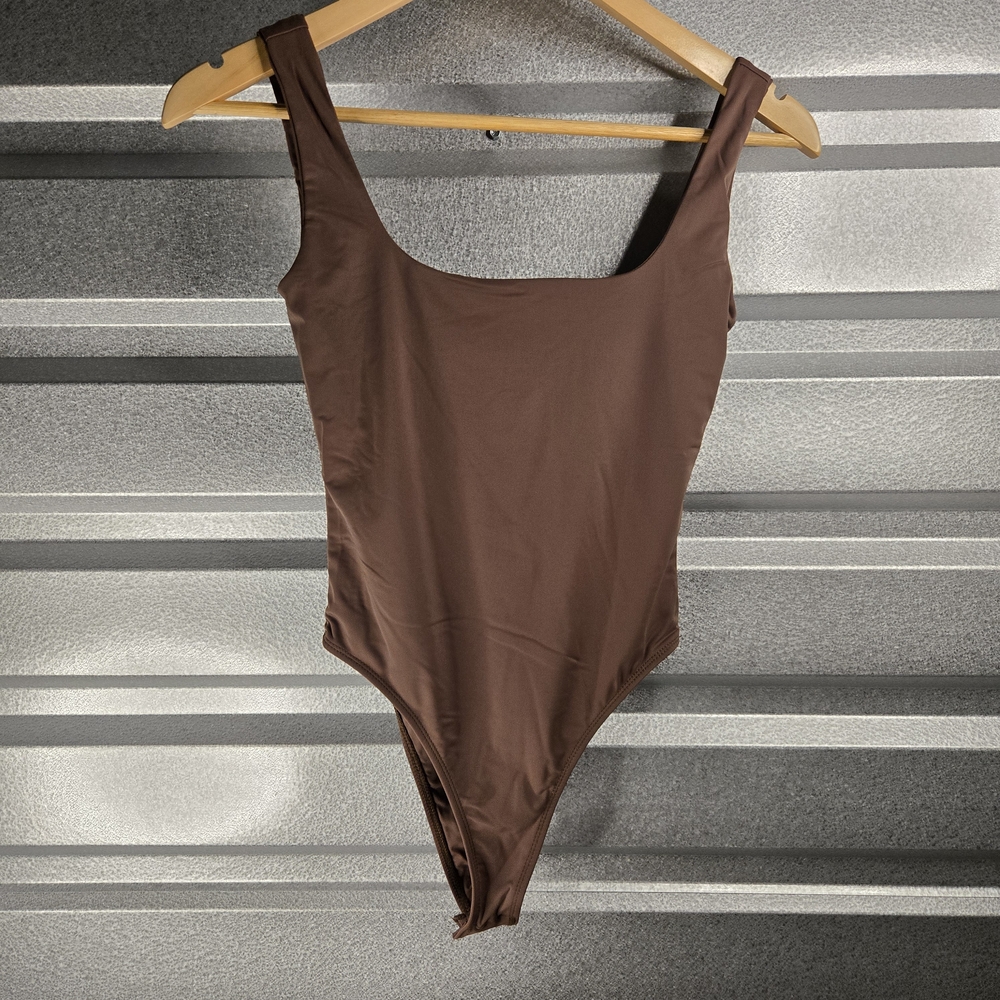 Shein Bodysuit – Taupe – Size S